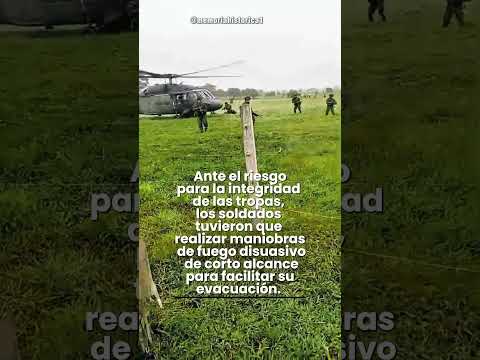 La Macarena: Así quedaron cercados los soldados tras la captura de alias "Mono Huevo" #ejército