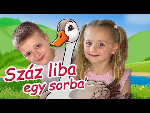 Száz liba egy sorba' - Népszerű magyar gyerekdalok