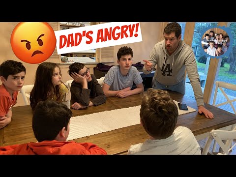 DAD'S ANGRY! KIDS ARE IN TROUBLE!
