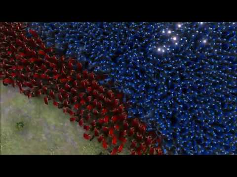 UEBS 10 000 Heavy Knights vs 2000 Spartans