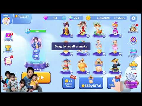 Merge Snake || Silver I || Love Boy