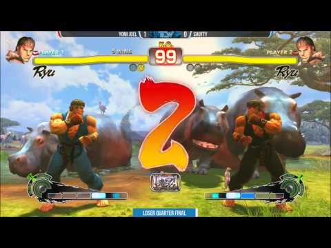 The Common Wealth-Ultra Street Fighter IV Loser's Quarter Finals: YOMI Joel vs Shotty
