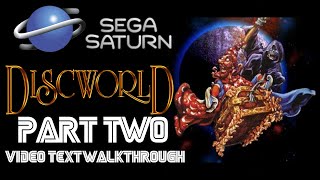 Discworld PART 2 (SEGA SATURN) Walkthrough With Text ACT 2 (1/3)