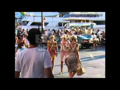 Ivana and Ivanka Trump on holidays in Saint Tropez