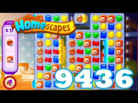 Homescapes Level 9436 HD | 3 - match puzzle game | Gameplay Walkthrough | android | GameGo Game IOS