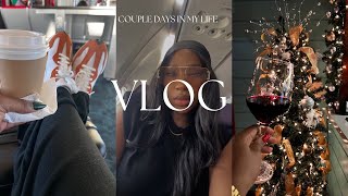 Couple days in my life | travel day, back home for christmas & under the mistletoe | VLOGMAS ep.24