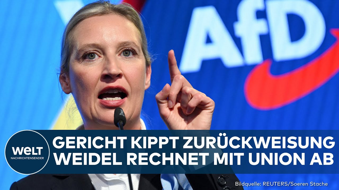 MIGRATION: Weidel knallhart! AfD rechnet mit Asyl-Kurs der Union ab - Gericht kippt Zurückweisung