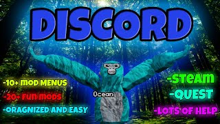 I Created The ULTIMATE Gorilla Tag Modding Discord...
