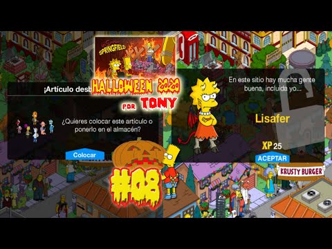 Los Simpson Springfield "Halloween'20: Cap. 8 - El infierno son los demás alumnos IV y V" por Tony