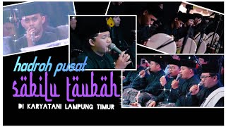 Download lagu Full sholawat merdu hadroh pusat sabilu taubah terbaru 22 Desember 2025 mp3
