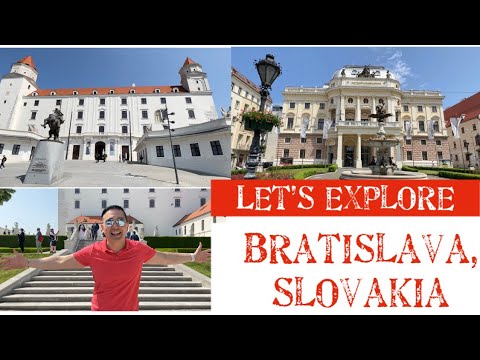 BRATISLAVA, SLOVAKIA - Travel Guide 2023.  Exploring a Hidden Gem of Europe in 24 Hours