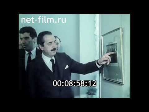 Visita de Raúl Alfonsín a la Unión Soviética [1986]: exposición cultural argentina