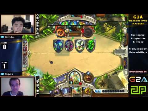 G2A Hearthstone Masters: StrifeCro vs ThijsNL (04.12.2014)