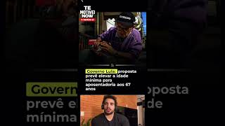 GOVERNO LULA QUER AUMENTAR A IDADE DE APOSENTADORIA. Fonte na descrição #governo #brasil #fypシ