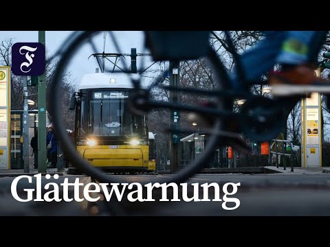 Eisregen sorgt für Verkehrschaos in Berlin