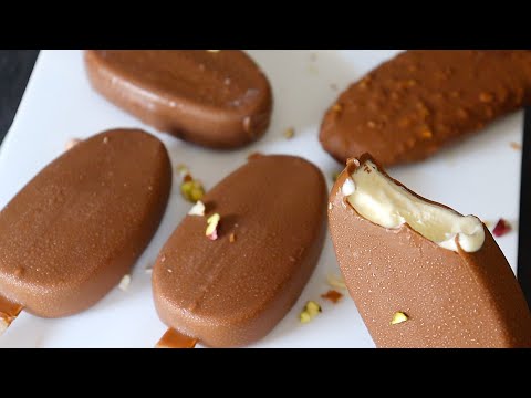 వందలుపోసి కొనే చాకోబార్ ఐస్ క్రీమ్👉ఇంట్లోనే క్రీం లేకుండా ఈజీగా😋 Chocobar Ice Cream Recipe In Telugu