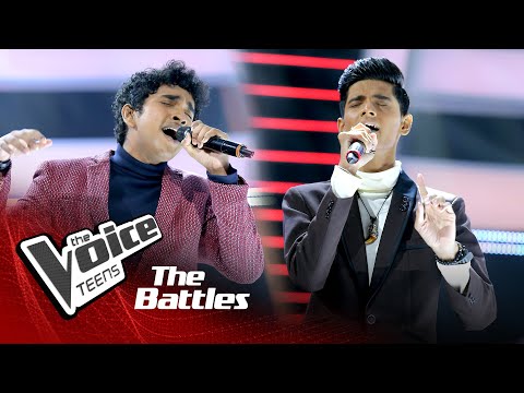 The Battles : Sandeep Lamasuriya V Chanaka Madusha | Hithin Yana Aya | The Voice Teen Sri Lanka