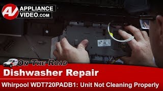 Whirlpool Dishwasher Repair - Not Cleaning Properly - Control Board
