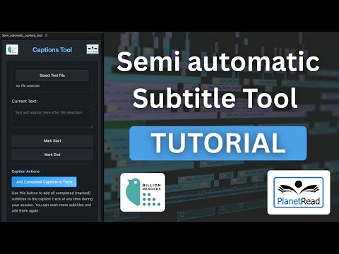 Click and Align Subtitle Tool Demo