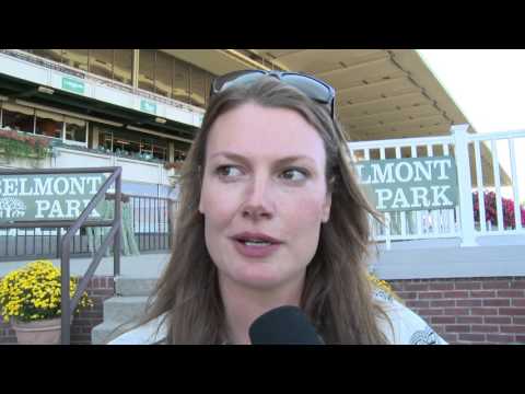 Post Race Interview - Lonesome Glory Handicap with Elizabeth Voss