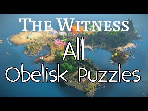 The Witness - All 135 Obelisk Puzzles