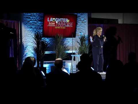 Sonya White comedy video thumbnail - Laughter in Paradise - Benefits of Living in a Gated Community