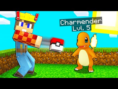 *NEW SERIES* I CATCHED MY FIRST POKEMON IN MINECRAFT!!