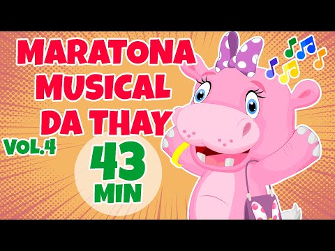 Maratona Musical da Thay Vol. 4 - Giramille 43 min | Desenho Animado Musical