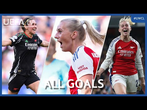 EVERY Arsenal Goal To Win The Women's Champions League Final! 🏆