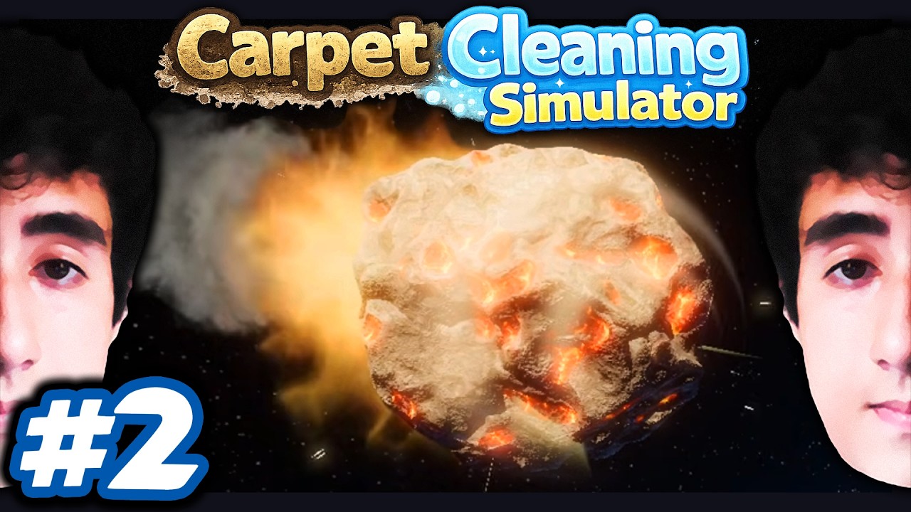 EXPLODI O METEORO 🧼 Carpet Cleaning Simulator - #2 [Final]