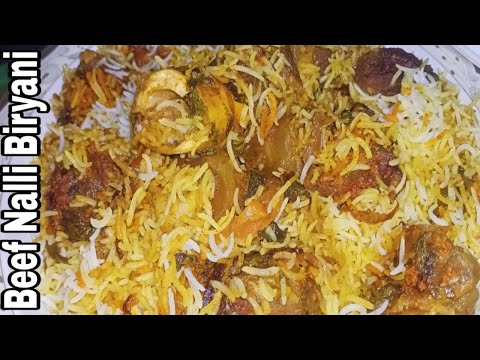 Beef Nalli Biryani by Nimra's kitchen| How to make Nalli Biryani| Biryani banany ka tarika