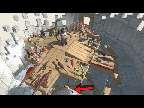 ⚡ Who is the CHAMPION of all Units Goro The Gigant vs All Units🦖 Animal Revolt Battle Simulator 🦕