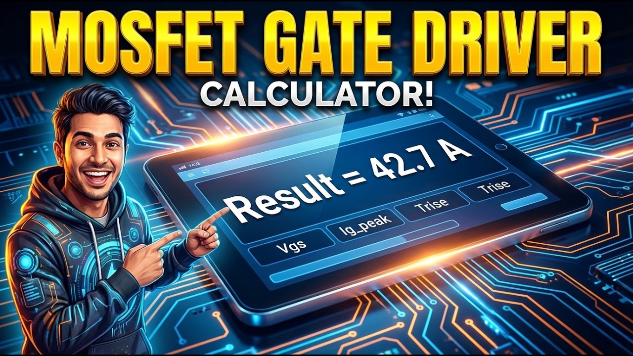 MOSFET Gate Driver Interactive Calculator