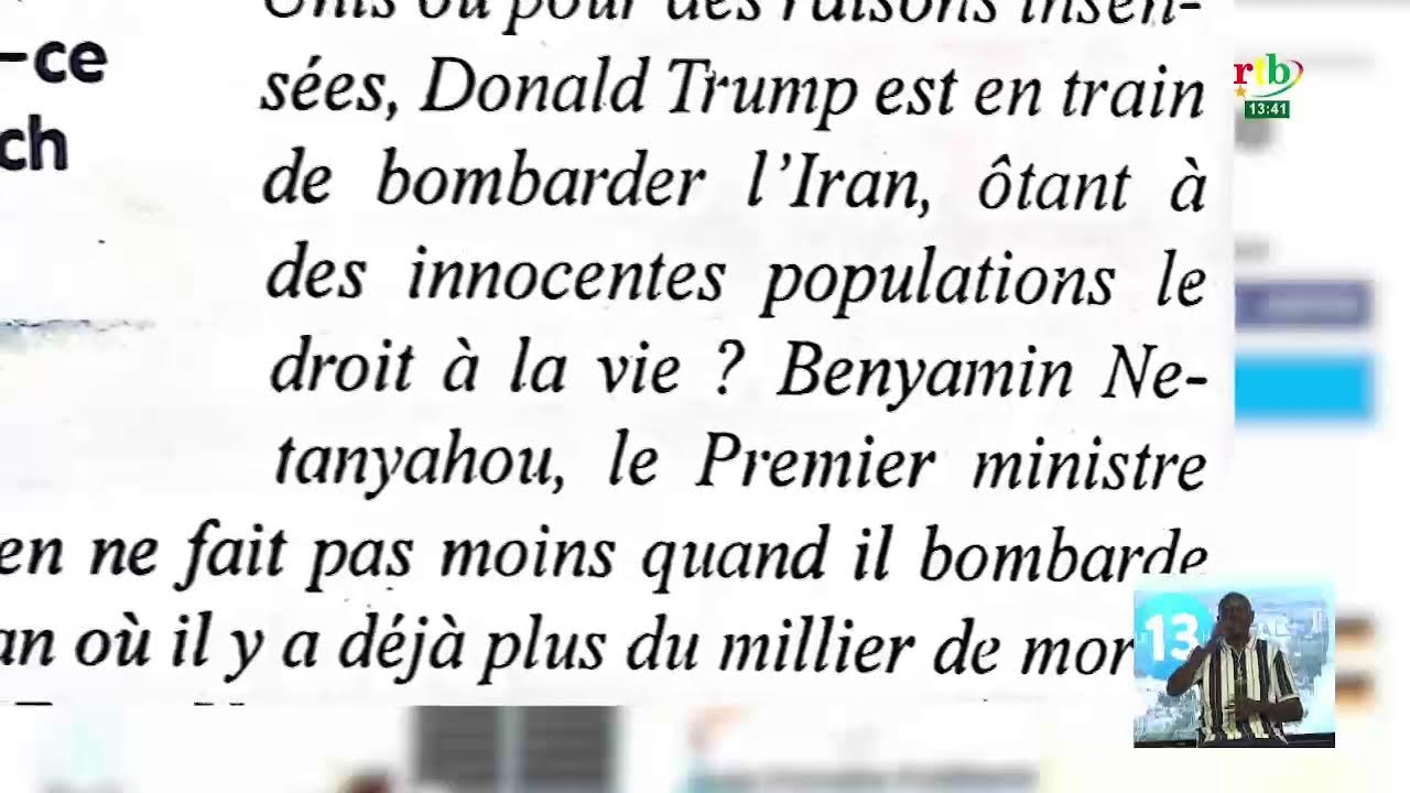 RTB -JT de 13H du 07 avril 2026