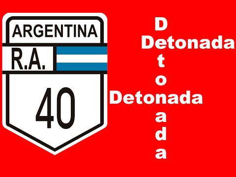 RUTA 40 | chubut | Argentina | Tramo Facundo