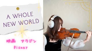 A Whole New World   アラジンの曲をバイオリンで弾いてみた。