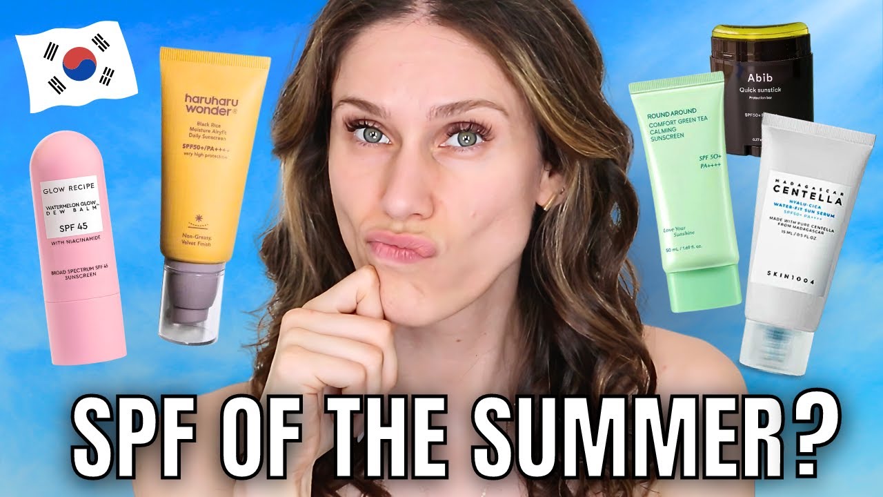 SPF AWARDS: 12 BEST K-Beauty Sunscreens of 2024 - My picks for Top Korean SPFs this Summer!
