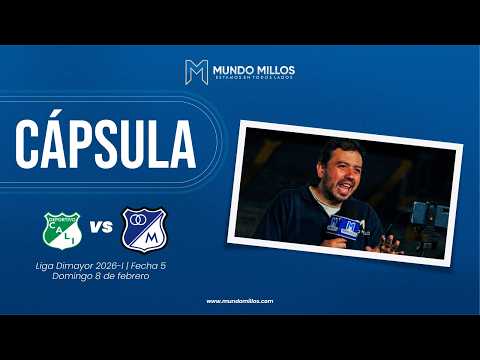 #CápsulaMundoMillos Cali 0-0 MILLONARIOS (Apertura 2026)