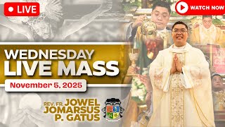 Download lagu WEDNESDAY FILIPINO LIVE MASS TODAY II NOVEMBER 5, 2025 II FR. JOWEL JOMARSUS GATUS mp3