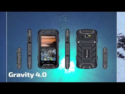 ICEMOBILE Gravity 4.0 - Water-Shock-Dust Proof Touchscreen Android Smartphone