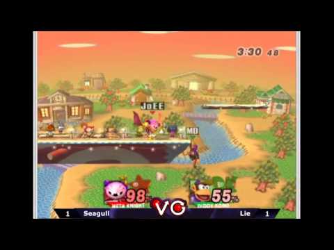 Sa2vation - Seagull Joe (Wolf) Vs. Lie (Diddy Kong) - Losers Finals - SSBB