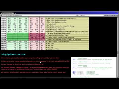 Hardware Sprites on the X68000 - ASM Programming Lesson P24