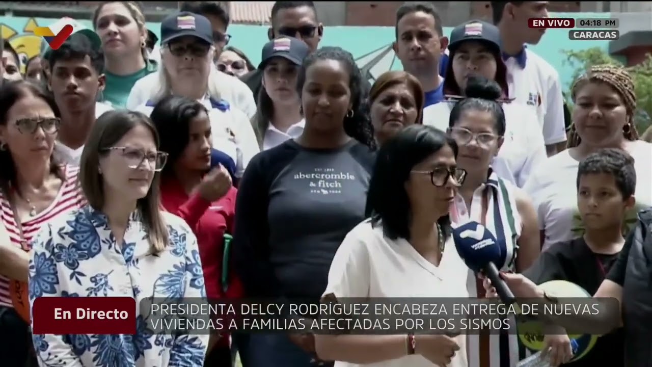 Delcy Rodríguez entrega nuevas viviendas en Fuerte Tiuna, 17 de agosto de 2026