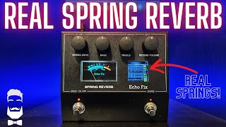 Video thumbnail for Echo Fix EF-P2 REAL SPRING REVERB TANK In Pedal Size! No Reverb In Your Amp? No Problem. by Buddy Blues