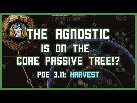 PoE 3.11 | The Agnostic Keystone is on the Core Passive Tree!? - Harvest League has been announced