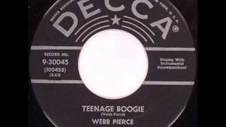 Webb Pierce - Teenage Boogie.wmv