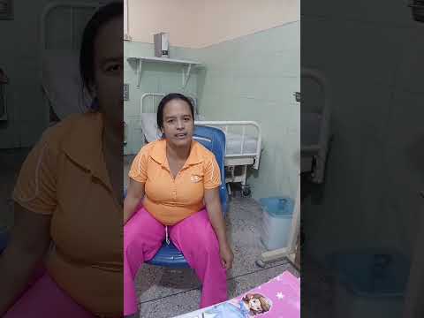 Paciente hospitalizada en el CDI Eli Saúl Morales del Municipio Arístides Bastidas, Estado Yaracuy.