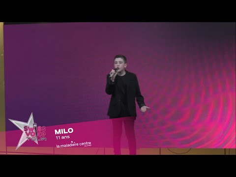 Milo 11 ans - Swiss Voice Tour 2023, La Maladière Centre