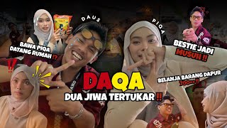 Download lagu 1st Content DaQa Jadi Musuh ‼️ Dua Jiwa yang Tertukar ‼️ Piqa Jadi Bibik 😂‼️  mp3