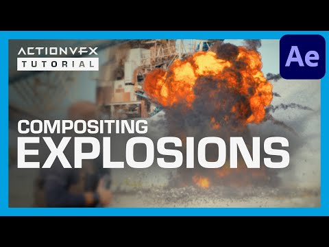 How To Add EXPLOSION VFX Into Your Shot! | After Effects Tutorial